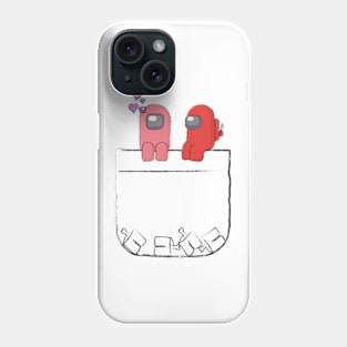 Among Us Killing everybody Phone Case