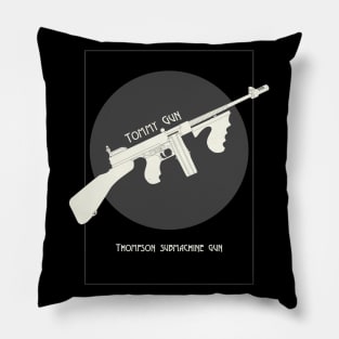 Thompson submachine gun ( Tommy Gun ) Pillow