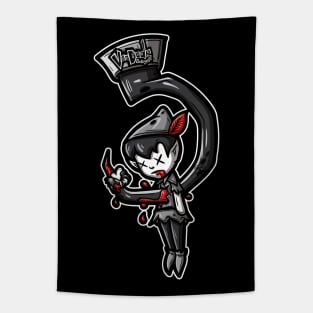 By Hook or Crook Noir Tapestry