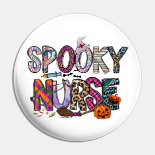 Spooky nurse Pin