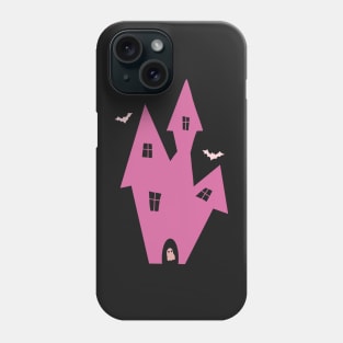 pink haunted house Phone Case