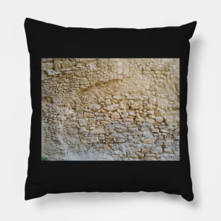 limestone rock wall Pillow