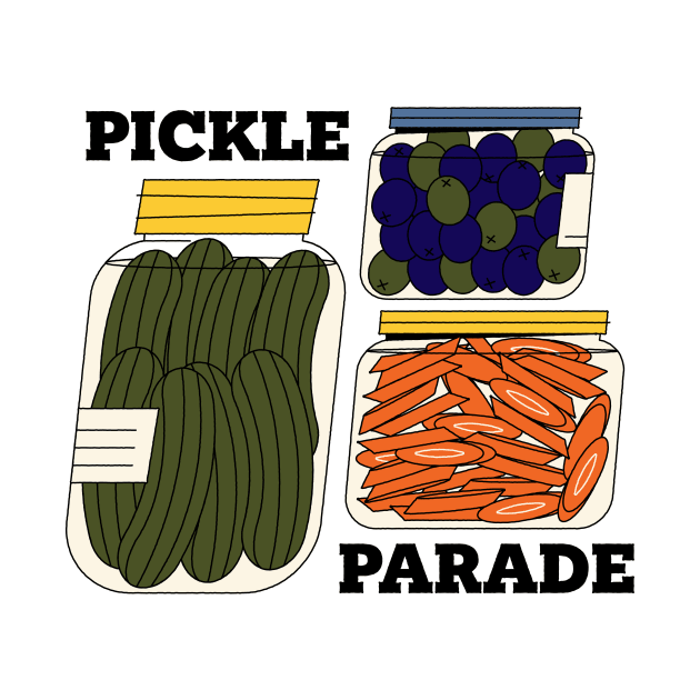 Pickle Parade by Nora Gazzar