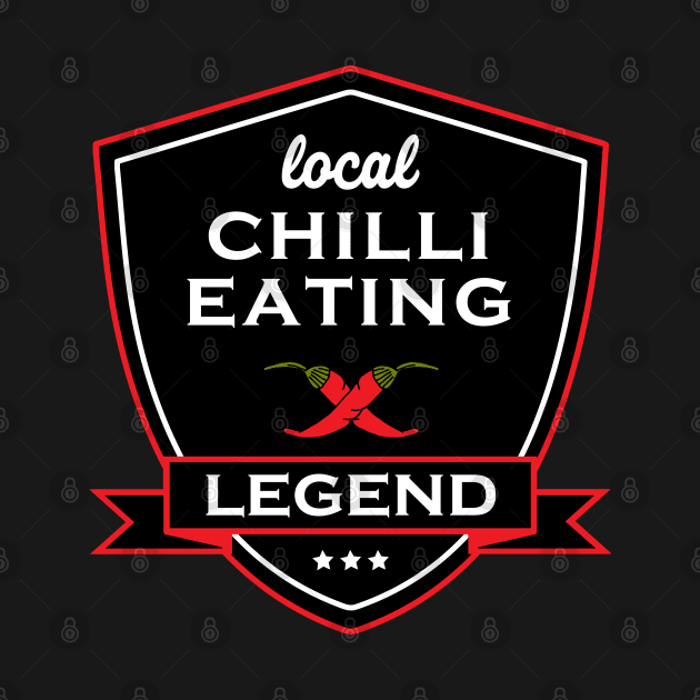 Chilli Eating Legend Badge by HotHibiscus