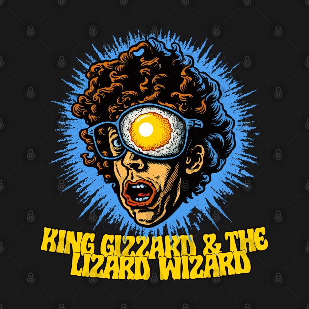 King Gizzard & The Lizard Wizard - Original Psychedelic Fan Art by unknown_pleasures