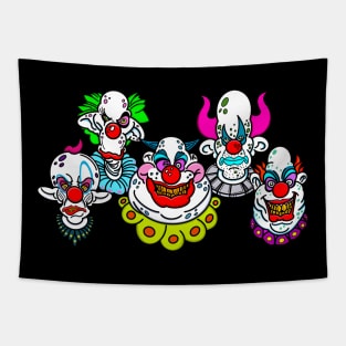 Killer Space Clowns Tapestry