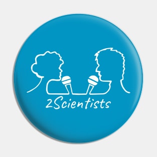 2Scientists logo - the light side Pin