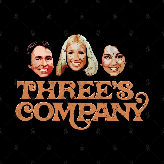 Threes Company // Vintage Fan Art by Trendsdk