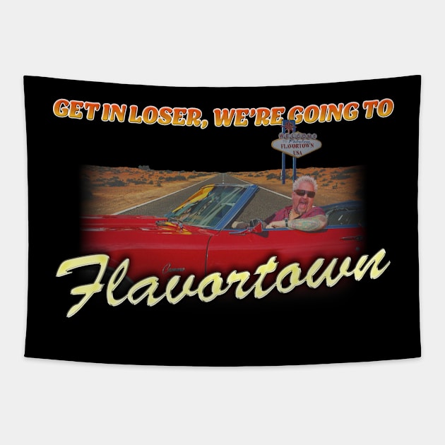 Flavortown Tapestry by TheJerkStore