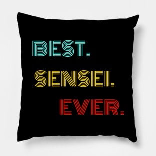 Best Sensei Ever - Nice Birthday Gift Idea Pillow