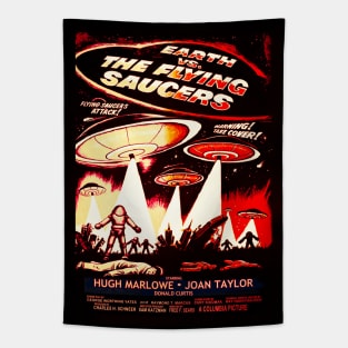 Earth vs. The Flying Saucers Tapestry