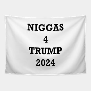 Niggas-for-trump-2024 Tapestry