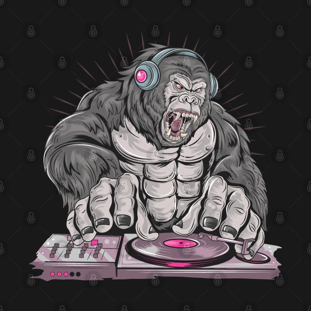 Dj Gorilla Music by BadDesignCo