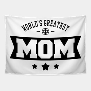 Mom - World's Greatest Mom Tapestry