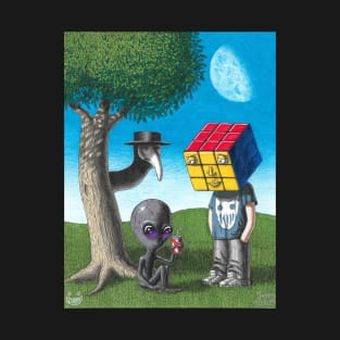 Alien Rubiks T-Shirt