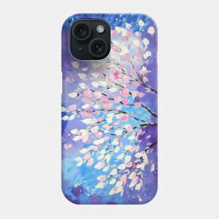 Blue and Purple Phone Case