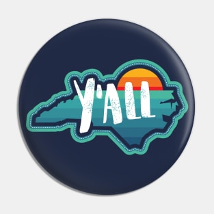 Y'ALL - NC the BOLD Pin