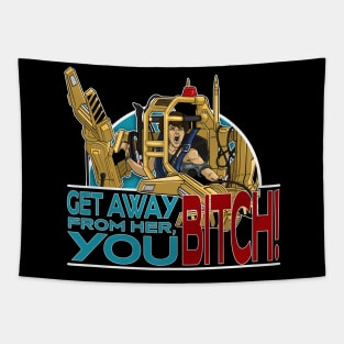 Get Away From Her! Ripley Tapestry