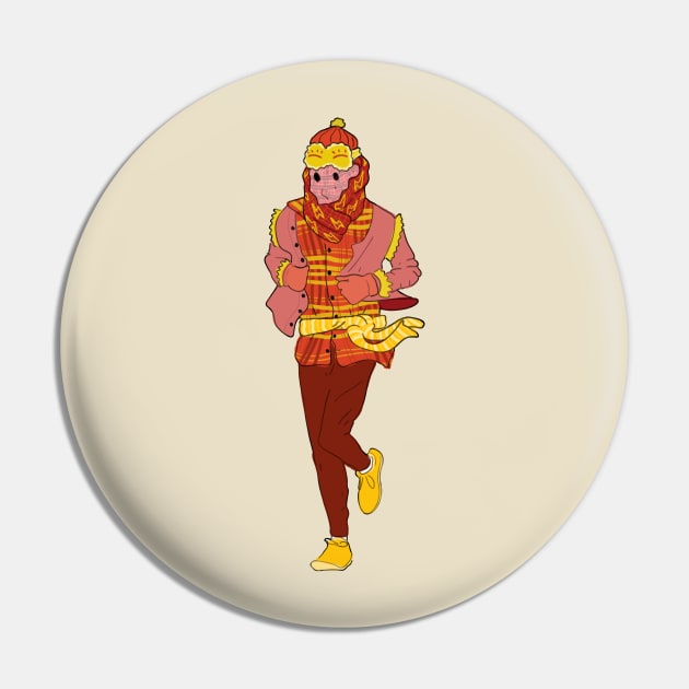 The Flash, Fastest Mummer Alive Pin by KyleCallahanPhotography