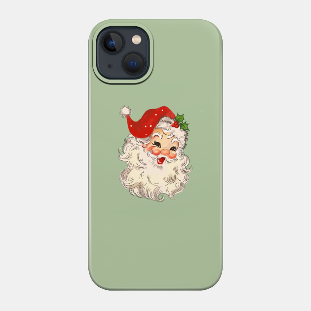 Vintage Santa No. 3 - Santa Claus - Phone Case