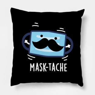 Mask-tache Funny Mask Moustache Pun Pillow