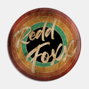 Redd Foxx Vintage Circle Art Pin