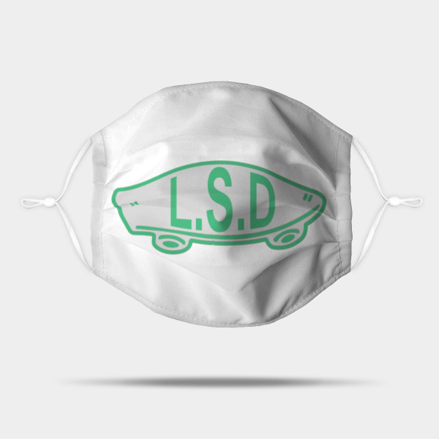 Vans Logo Inspired L S D Skateboard Skateboarding Mask Teepublic Uk
