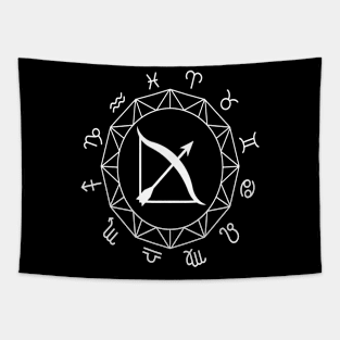 Sagittarius Sign Tapestry