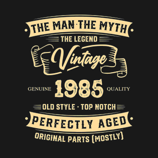 The Legend Vintage 1985 Perfectly Aged T-Shirt