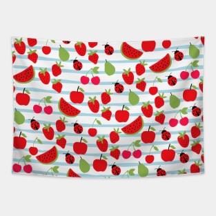 Summer Fruit Pattern Tapestry