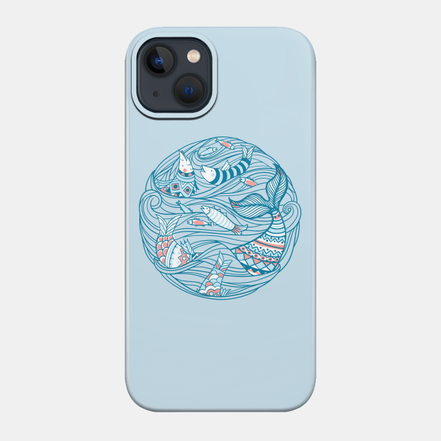 Sea Circle - Sea - Phone Case