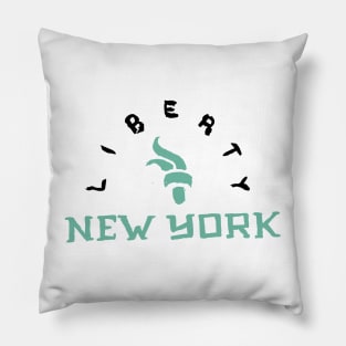 New York libeeerty 15 Pillow