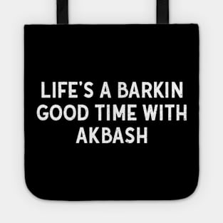 Life's a Barkin' Good Time with Akbash Tote