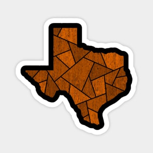 Texas Mosaic Magnet