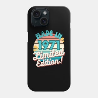 Made In 1971 Limited Edition Phone Case