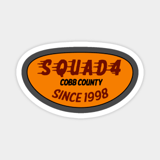 Cobb County Fire Squad 4 Magnet