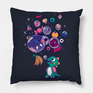 Many Bubbles Pillow