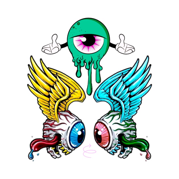 Three Eyes by CazzyShop