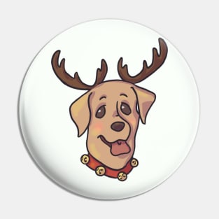 Christmas Labrador Pin