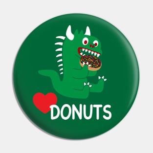 Lil Hodag - Donut Muncher Children's Character Pin