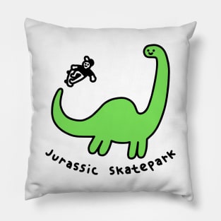 Jurassic Skatepark Pillow