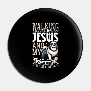 Jesus and dog - Karakachan Pin