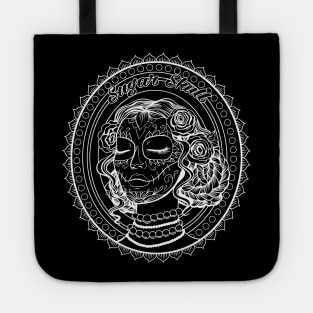 Calavera Ladies Sugar Skull Woman Tote