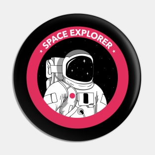 Space Explorer Pin