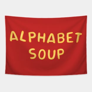 Alphabet soup Tapestry