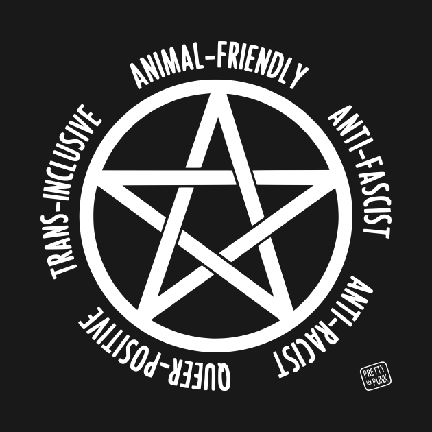 Disover Intersectional Witchcraft Pentagram - Witchcraft - T-Shirt