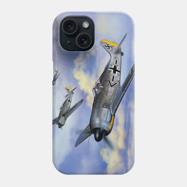 Fw190 Patrol Phone Case by Aircraft.Lover