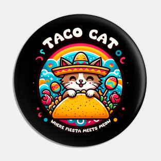 taco cat Pin