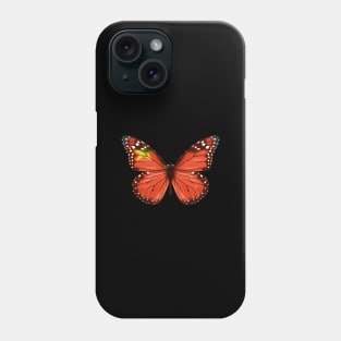 Chinese Flag  Butterfly - Gift for Chinese From China Phone Case