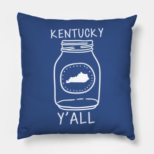 Kentucky Y'all Sweet Tea Jar Pillow